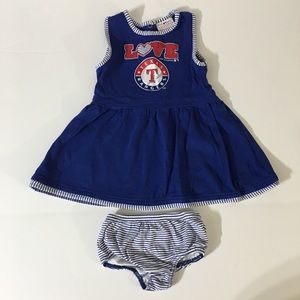 Texas Rangers Toddler Dress 3T
